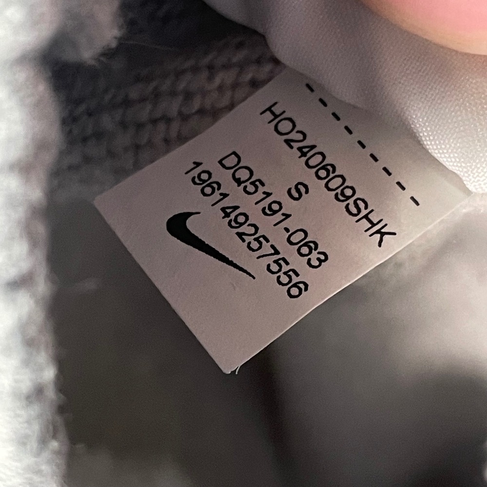 Nike Club Fleece Jogger Sweatpants Gray Mens Small DQ5191-063 Swoosh - Picture 7 of 12